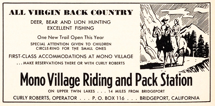 mono village pack train
